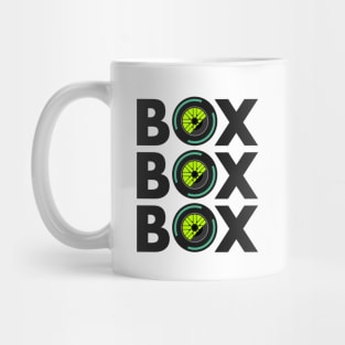 Box Box Box Brawn Edition F1 Tyre Compound Design Mug